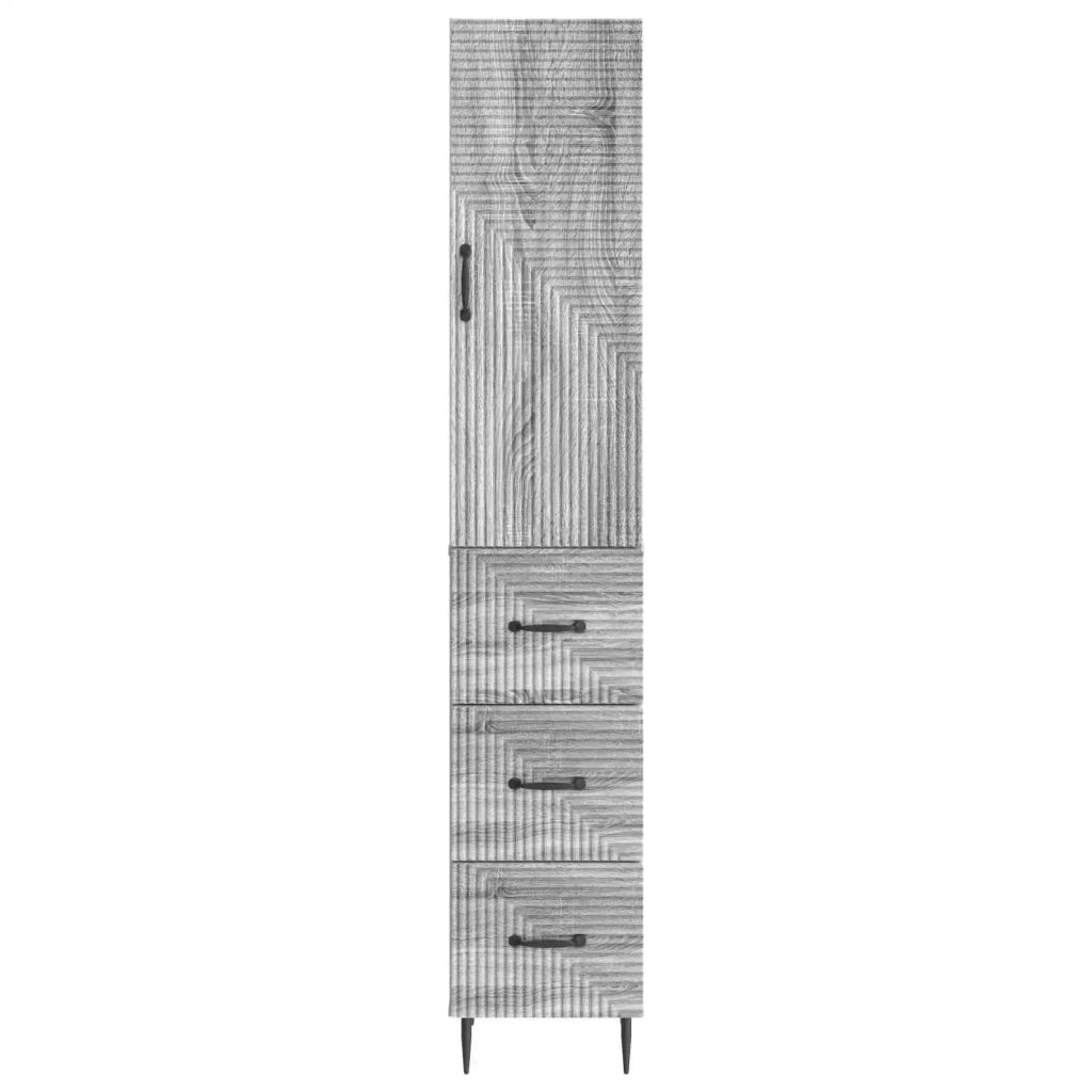 Set di armadi 2 pz 33 x 34,5 x 90 cm Legno ingegnerizzato 3416652