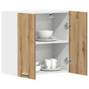 vidaXL Pensile da Cucina “Lyon” Rovere Artigianale 60x31x60 cm