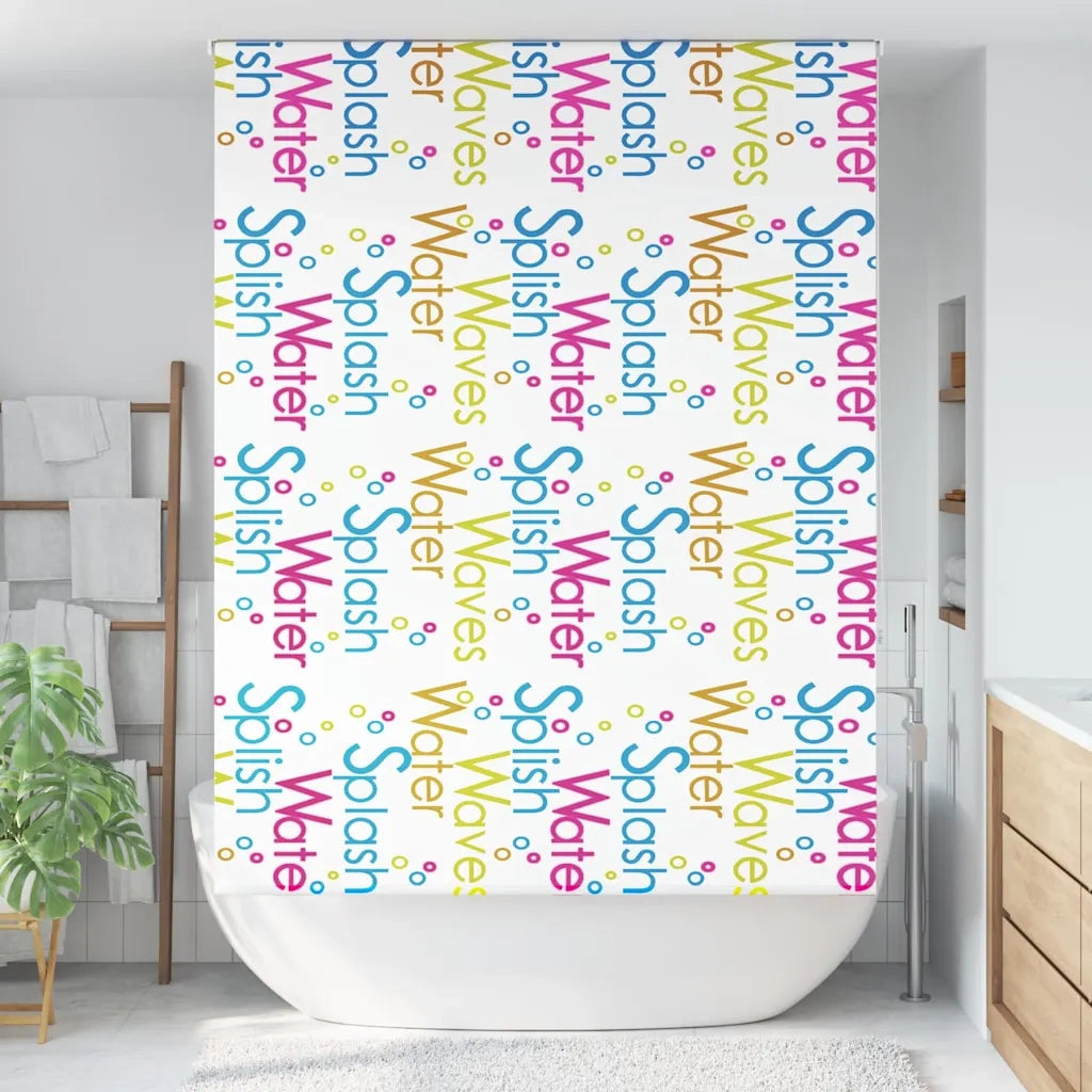Tenda a rullo | Tenda avvolgibile Doccia 150x240 cm Larghezza Tessuto 146 cm
