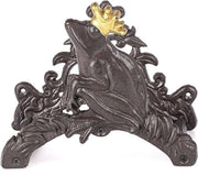 Serpente per Giardino Supporto Flessibile da Parete - Sostegno per Tubi in Acciaio di Ottone - Design Vintage