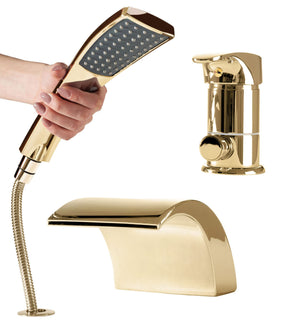 Rubinetto Da Vasca Rea Riven Gold