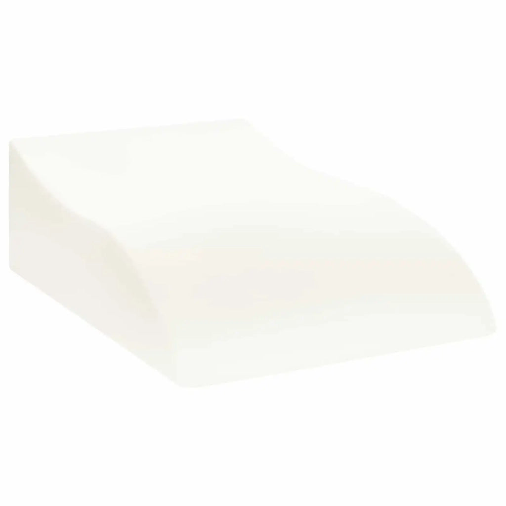 Cuscino per Gambe Bianco 68 x 40 x 21,5 cm Schiuma PU CFW7098284