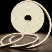 Striscia LED Neon Bianco Neutrale 4000K - 2m Con Alimentatore e Controller - Impermeabile IP65 - Decorazione per Camera da Letto, Casa, Cucina