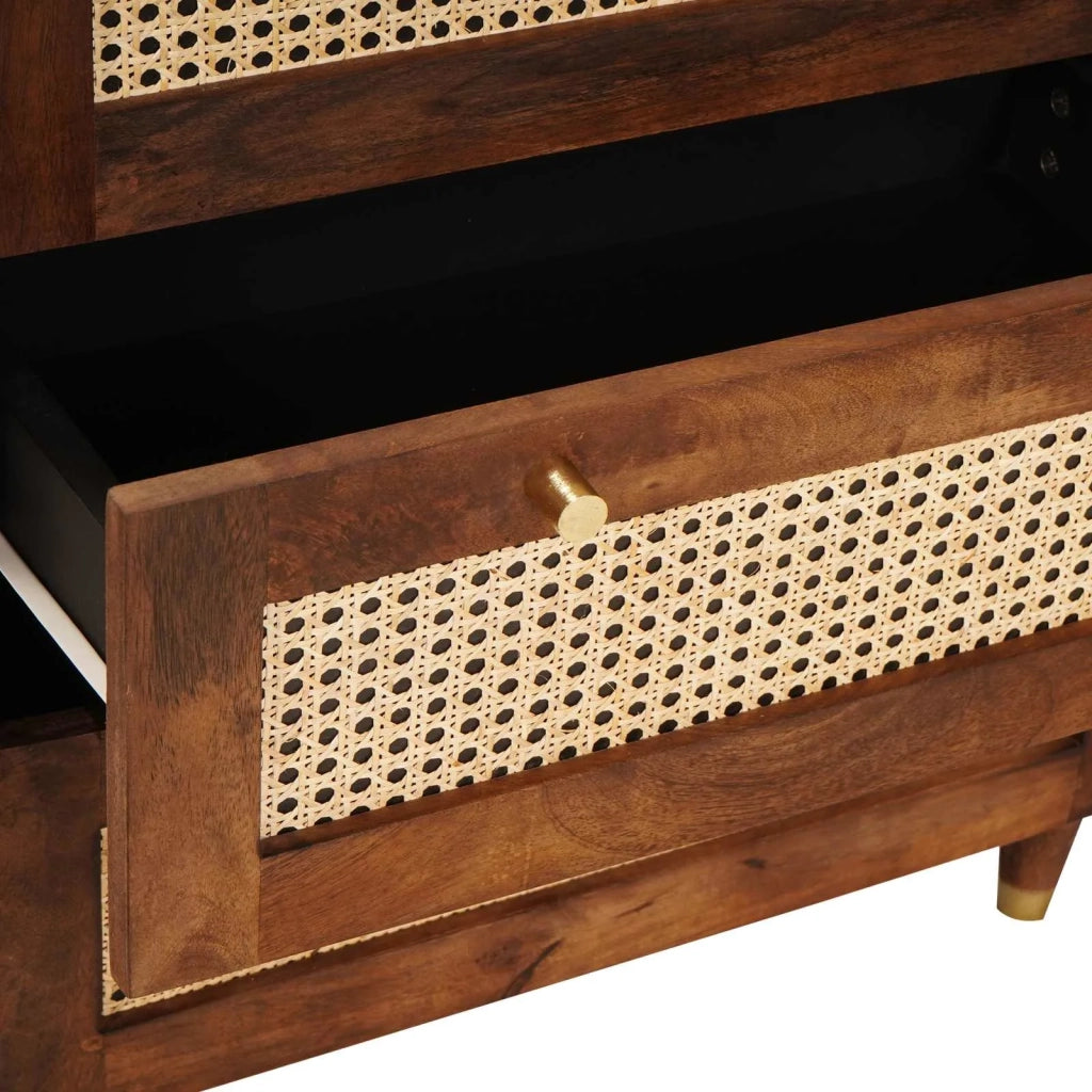Set di Credenze 2 pcs Marrone 60 x 33,5 x 75 cm 3310169