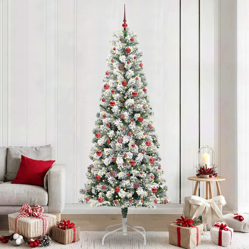 Albero di Natale Artificiale con Rami Pieghevoli 240 cm 3395613