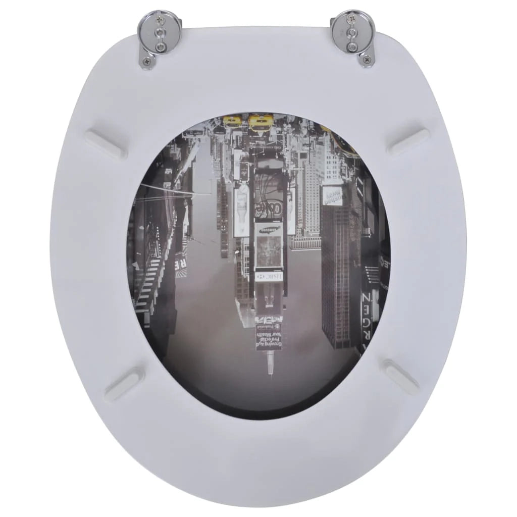 Sedile WC con coperchio in MDF design New York 02_0002885