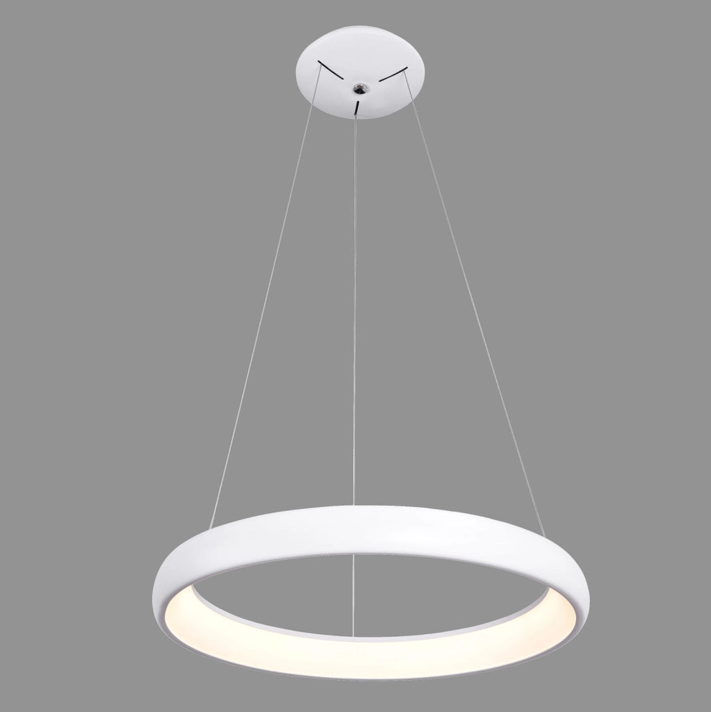 Lampadario Italux Alessia LED moderno bianco 40W 3000K