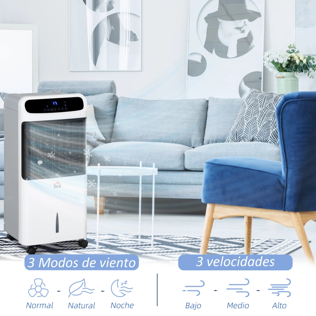 Climatizzatore Portatile 4 in 1 ¨C zephmum ¨C 38x35x81 cm Bianco
