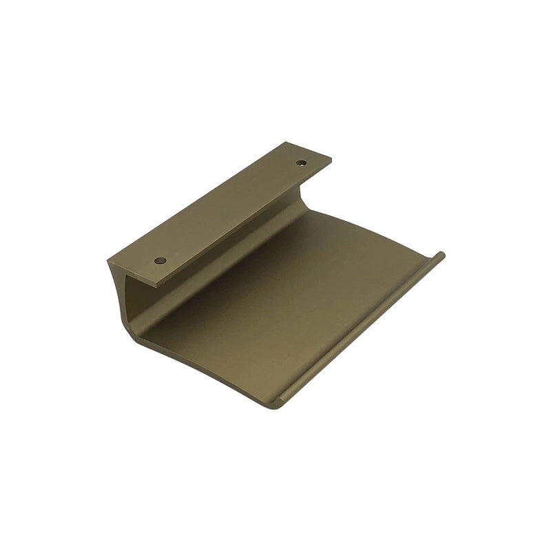 Maniglia tirante per porta  SAGUATTI 316/150G in alluminio bronzo satinato
