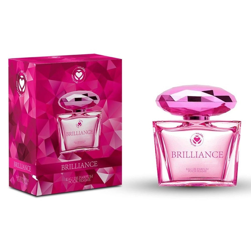 Trade Shop - Profumo Corpo Eau De Parfum Da Donna Brilliance Da 100ml Fragranza Luminosa Sofisticata -