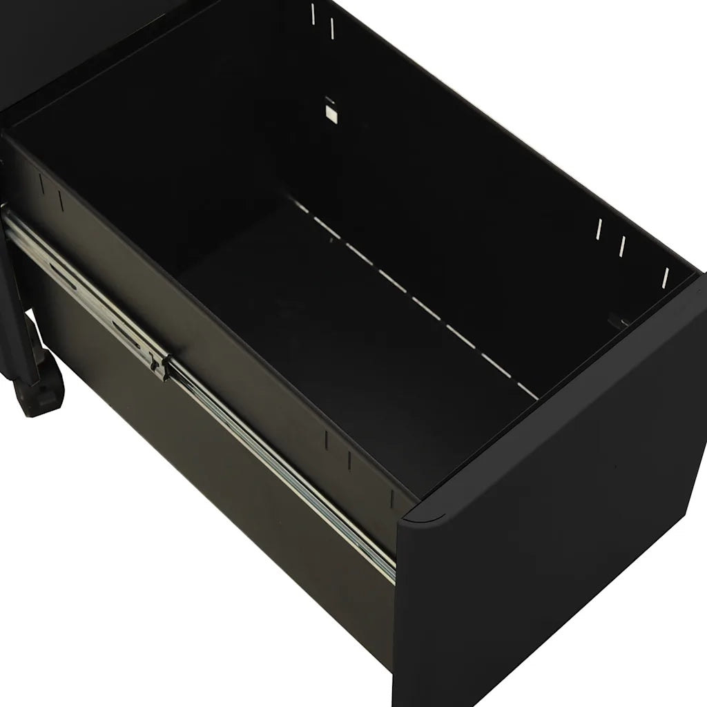 Schedario Mobile Antracite 30x45x59 cm in Acciaio CFW2256887