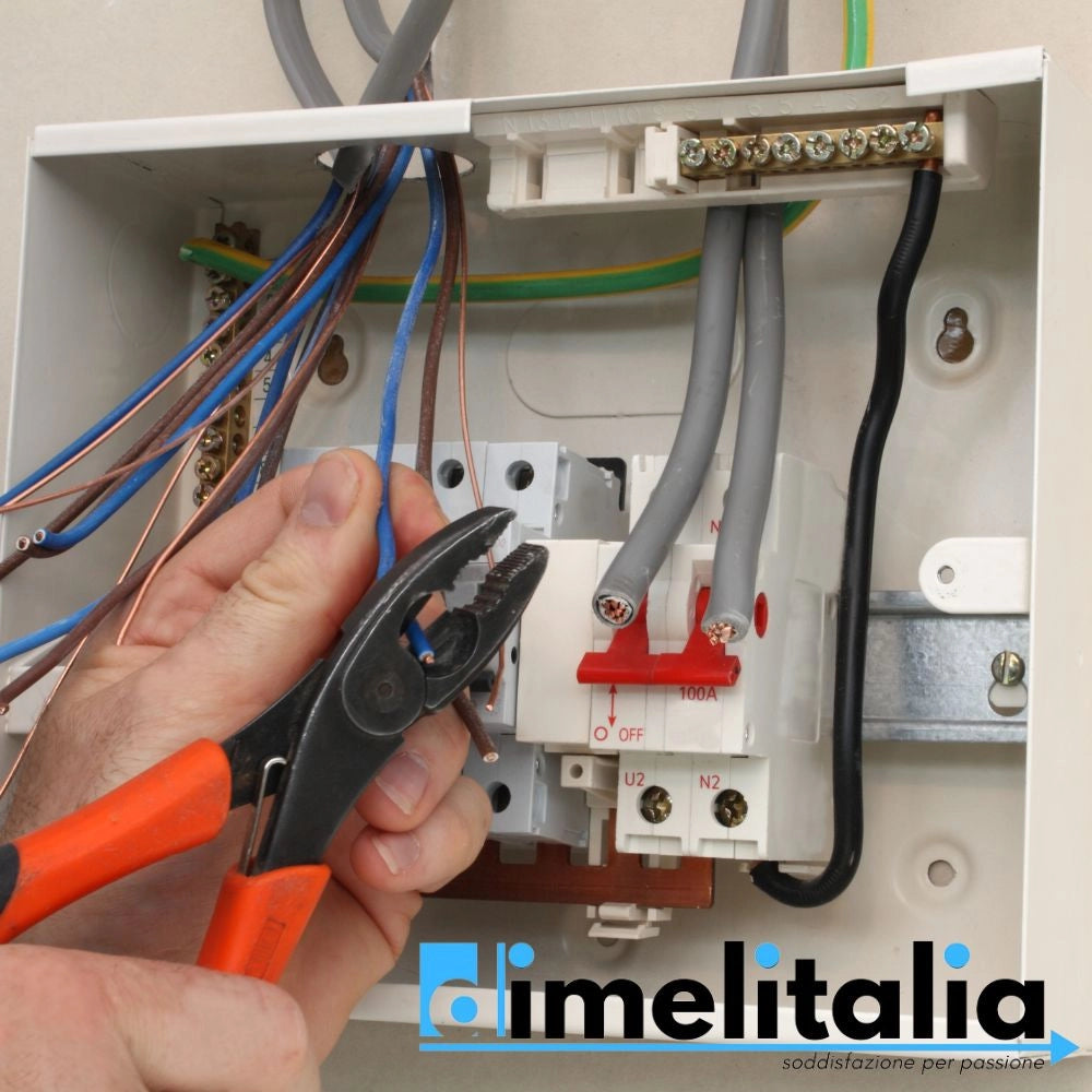 Cavo elettrico grigio fror gommato flessibile tutor bipolare antifiamma 2 fili *** lunghezza metri 100, sezione condu...