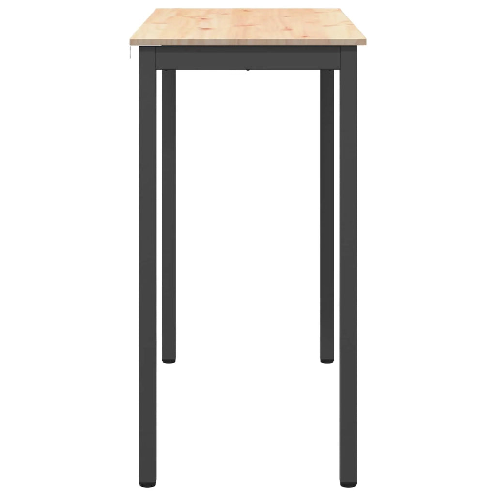 Tavolo da bar Naturale 110 x 55 x 105 cm Pino massello 892803