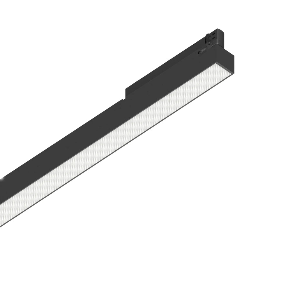 Faretto Da Binario Display LED 14W Luce Naturale Nero Ideal Lux