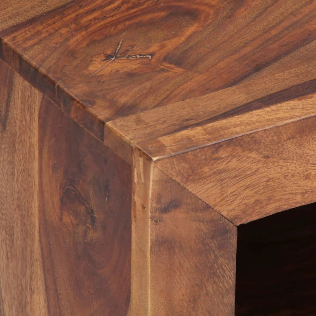 Mobile TV/credenza di design pratico 120 cm legno massello di sheesham 2502062