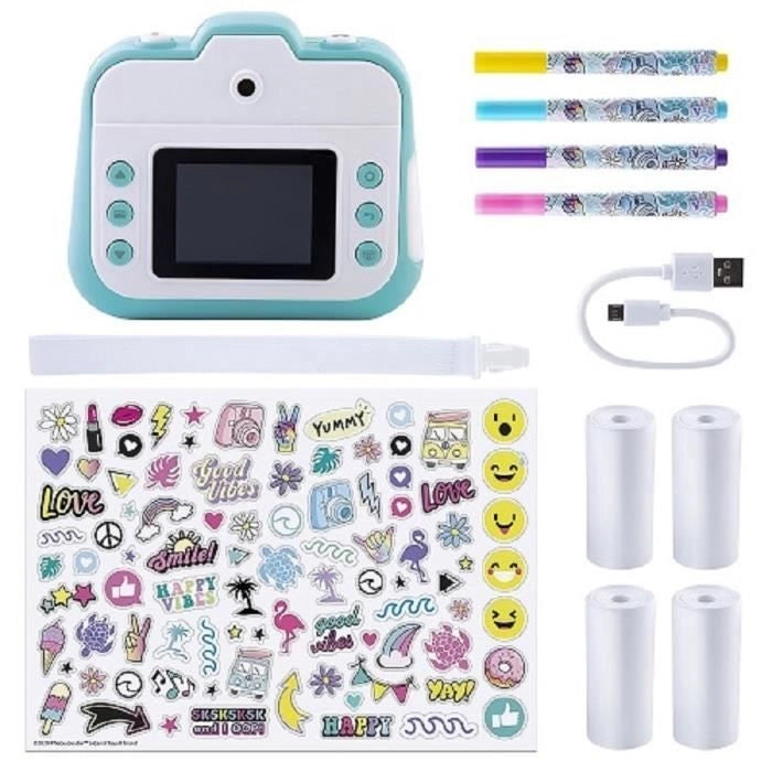 PHOTO CREATOR - Fotocamera a stampa istantanea 3 in 1 - CLK 001