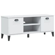 Panca portascarpe/stivali cassettiera scaffale mobiletto portaoggetti per ingresso 106 x 35 x 45 cm legno massello di pino bianco 02_0023012