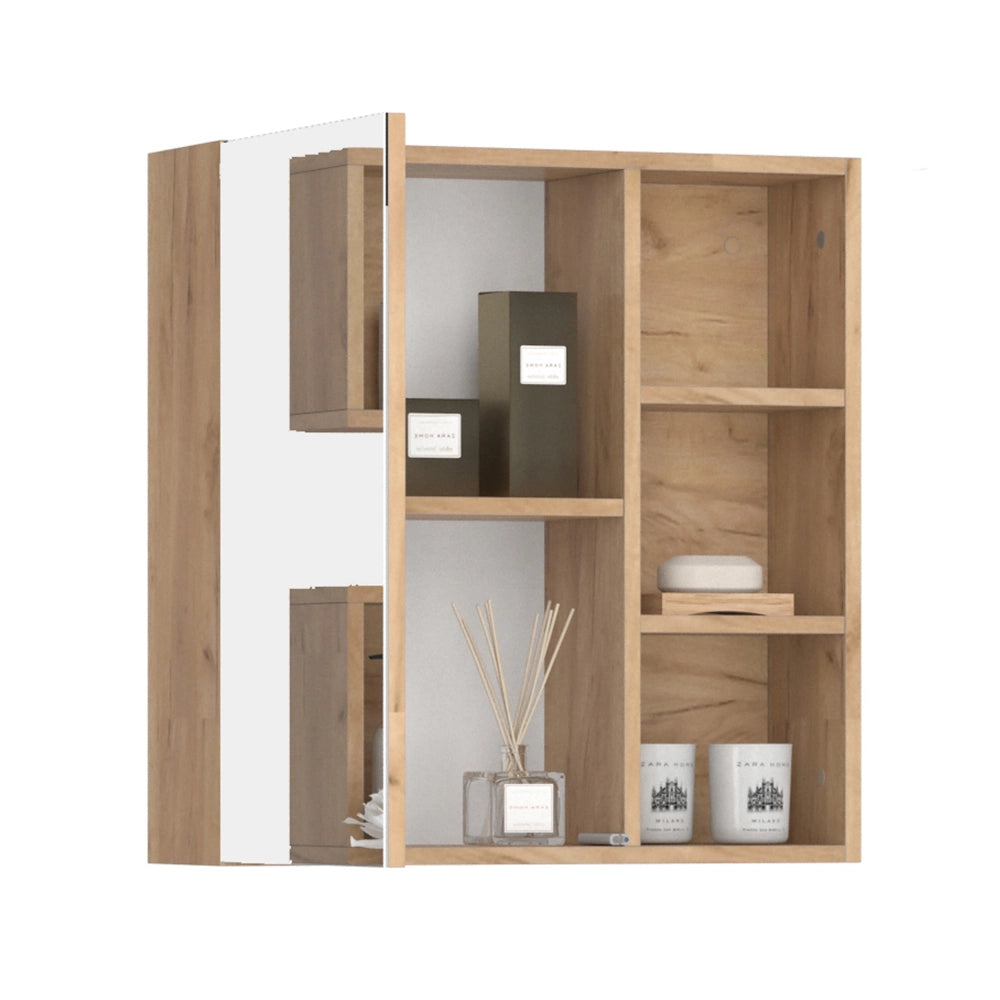 Vicco Specchio contenitore bagno Antracite 62 x 64 cm