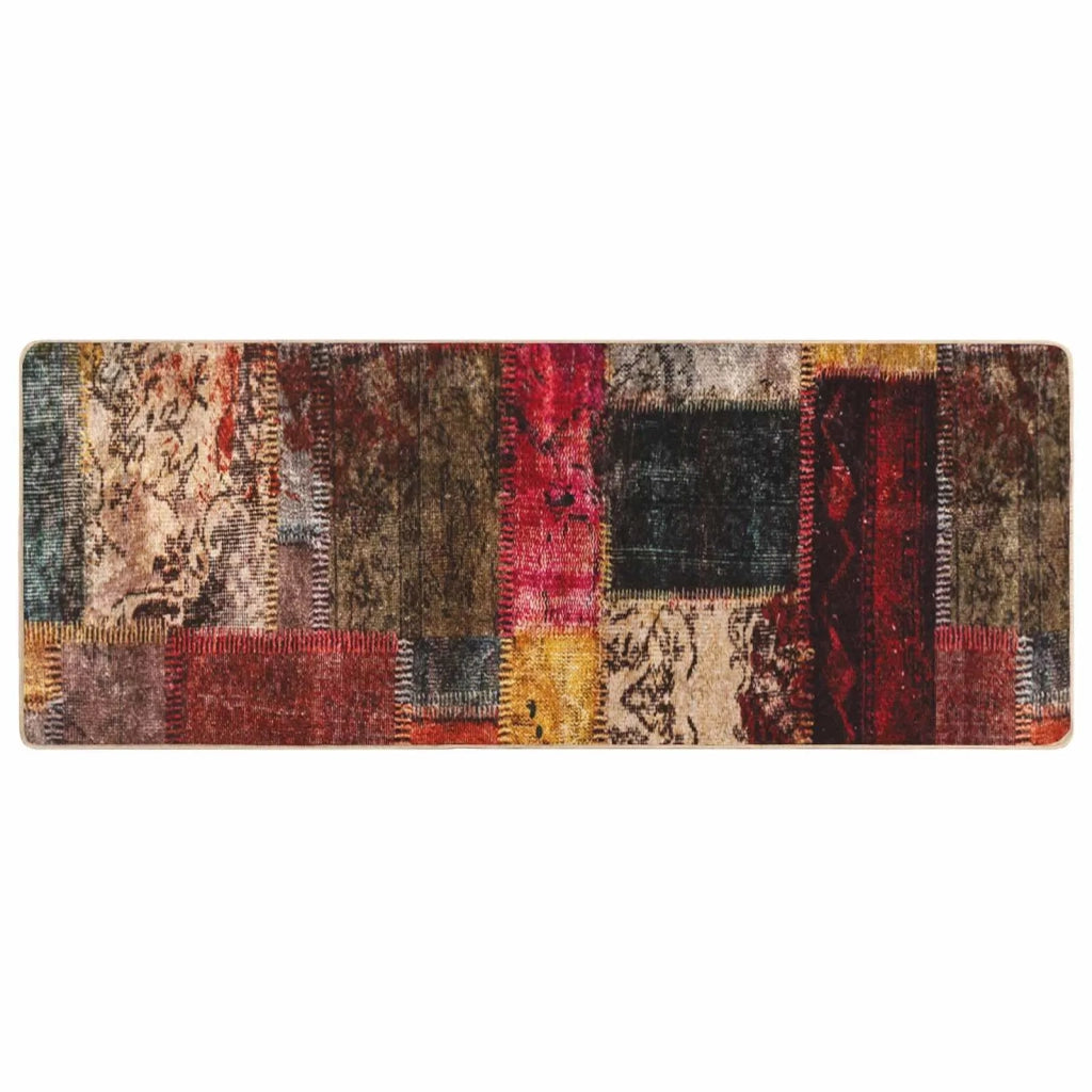 Runner Tappeto MARSA Multicolore 80 x 200 cm Poliestere e PVC 42023243