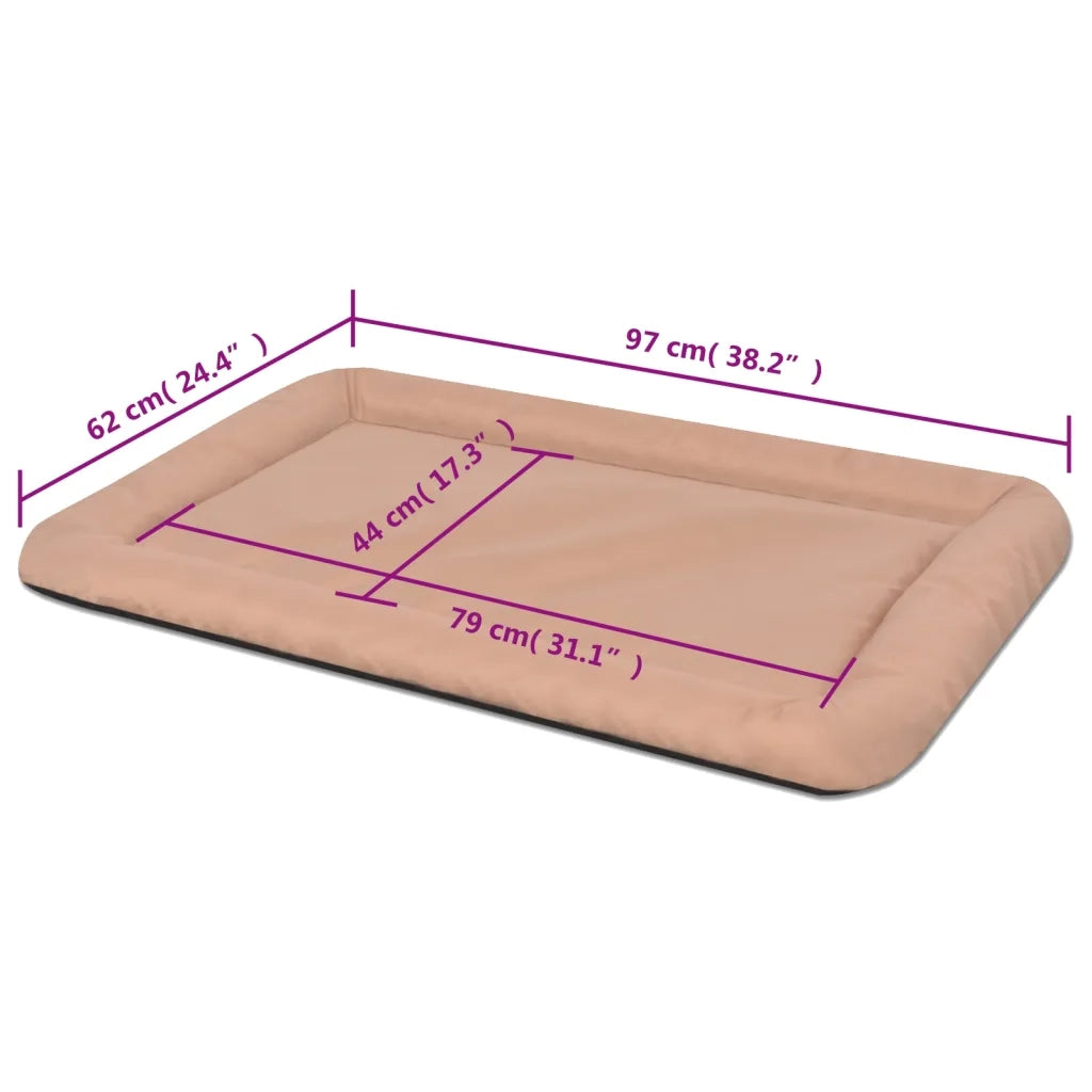 Materasso per Cani Taglia XXL Beige CFW1647709