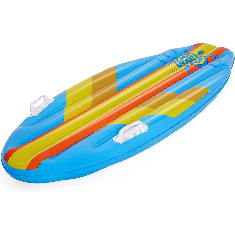 Trade Shop - Tavola Nuoto 114x46cm Con Maniglie Bambini Mare Piscina 2 Colori Assortiti 42046 -