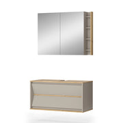 Vicco Set di mobili da bagno Cachemire 2 parti