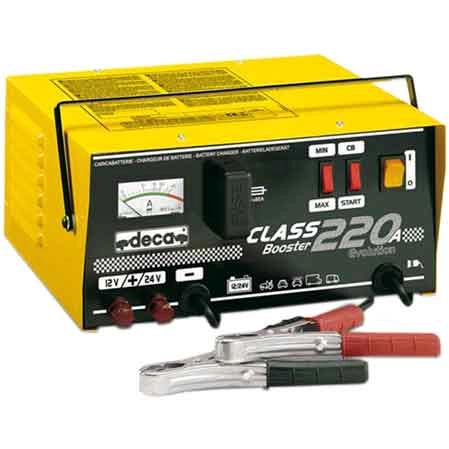 CARICABATTERIA 'CLASS BOOSTER 220A' Tensione di carica 12/24 V - DECA