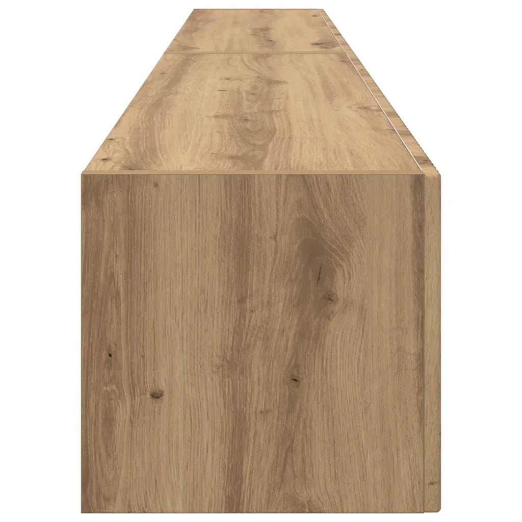 Mobile TV da parete 2 pcs Rovere Artigianale 98 x 31 x 29,5 cm 892248