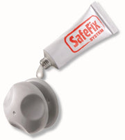 Set 2 Elem.Fissaggio Plast.Abs Safe F - Metaltex