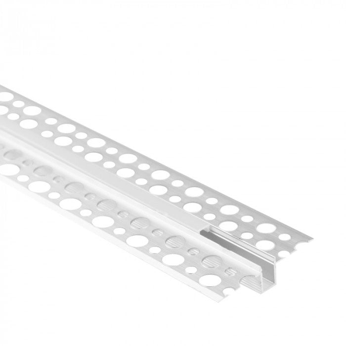 Profilo LED incasso anodizzato con diffusore opale 2m Ecolight