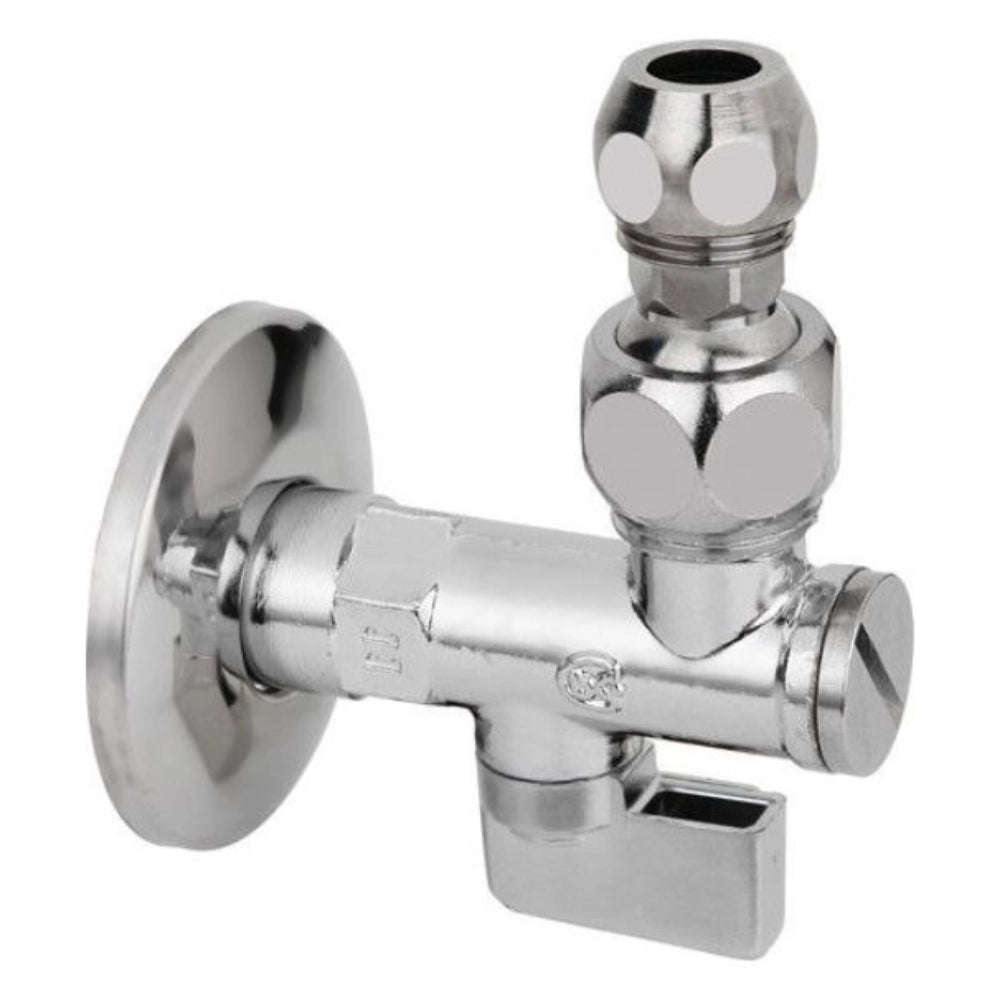 Rubinetto sottolavabo sfera filtro cromato completo con snodo made in italy