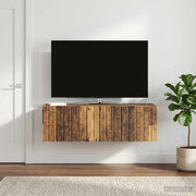 Mobile Porta TV da Muro Legno antico 98 x 31 x 30 cm 898393