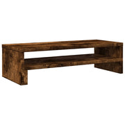 Supporto per monitor mobile da scrivania 54 x 22 x 15 cm legno ingegnerizzato marrone 02_0044889
