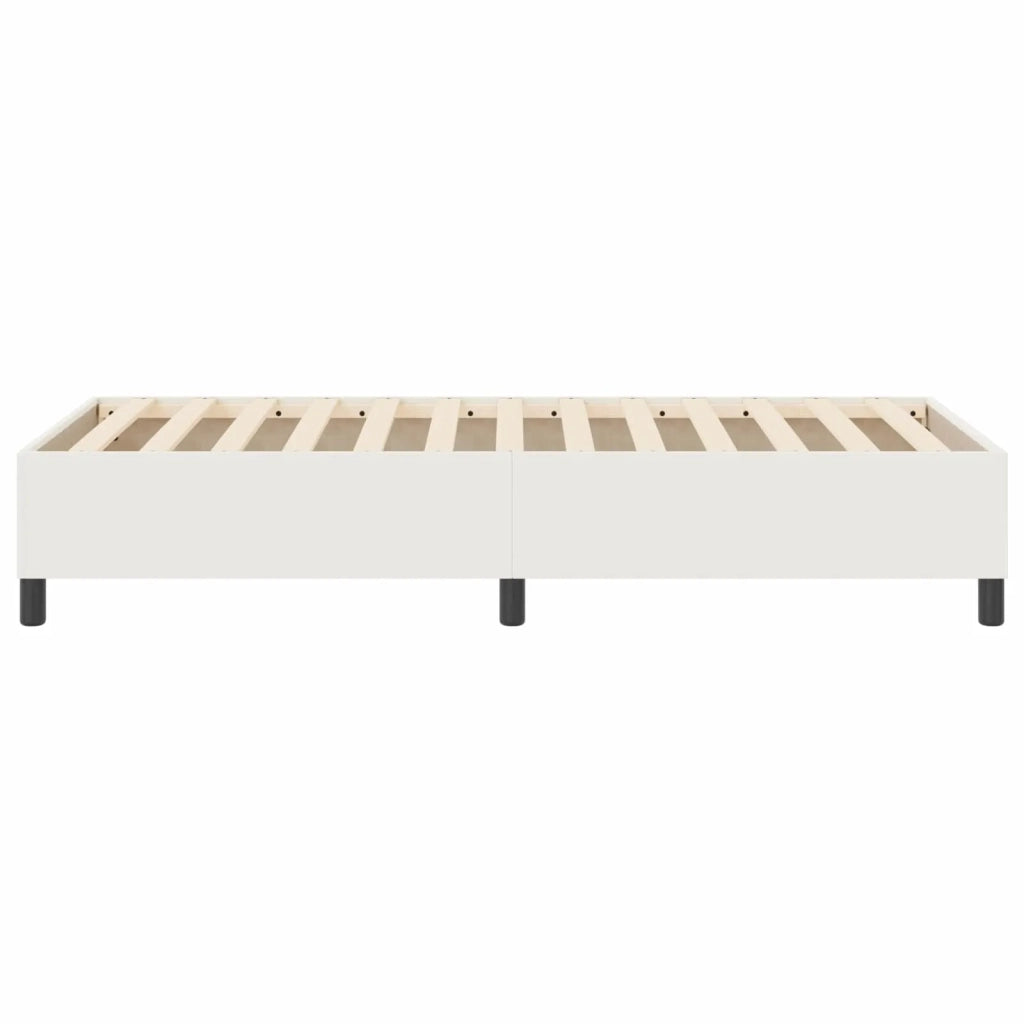 Struttura letto piattaforma Crema 100 x 200 cm Tessuto in Cords 3337394