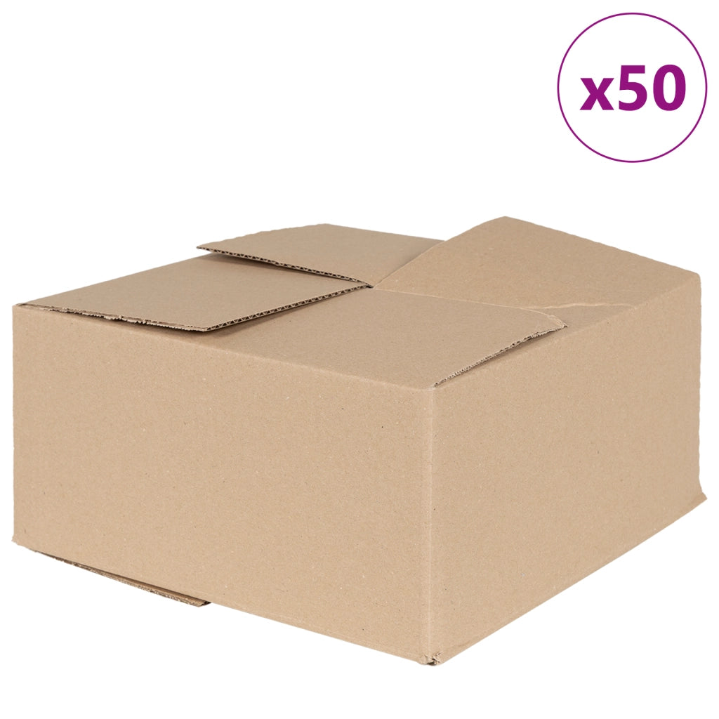 Scatola Pieghevole 50 pz 30x30x15 cm Cartone