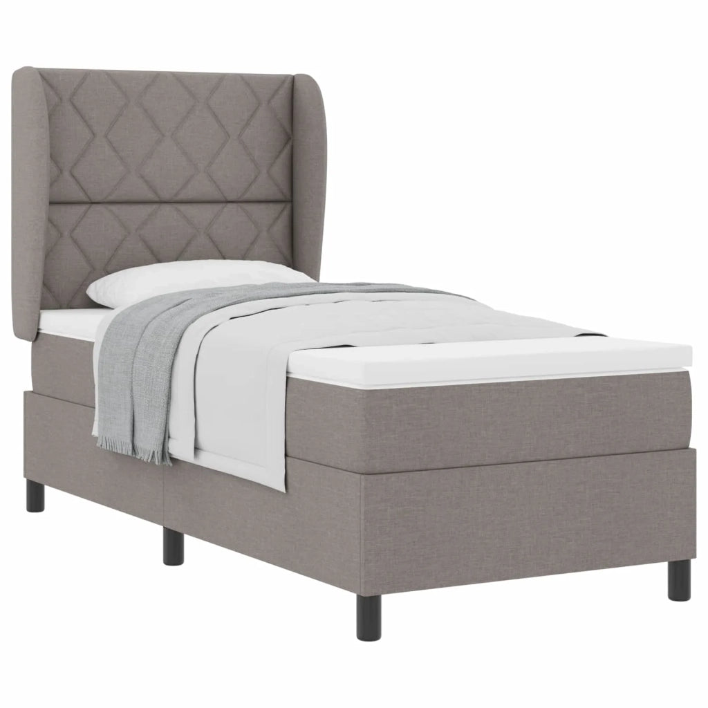 Letto a molle con materasso Talpa 90 x 200 cm Tessuto 3340610