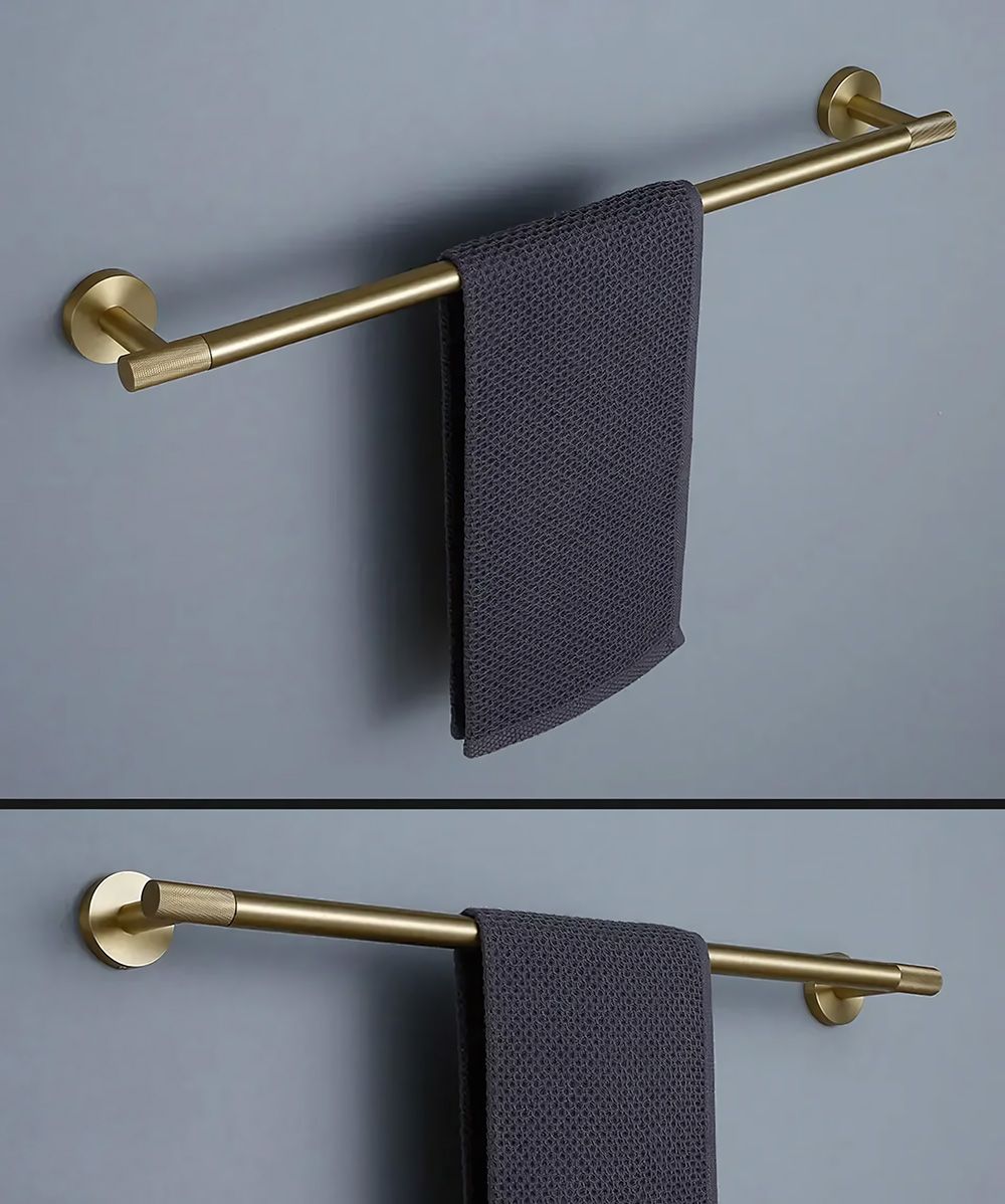 Portasciugamano Da Bagno 6603 Modern Brush Gold