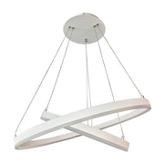 Italux Jovita lampada a sospensione LED bianca Ø60cm