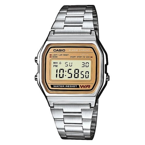 Orologio vintage iconic silver e gold a158wea 9ef