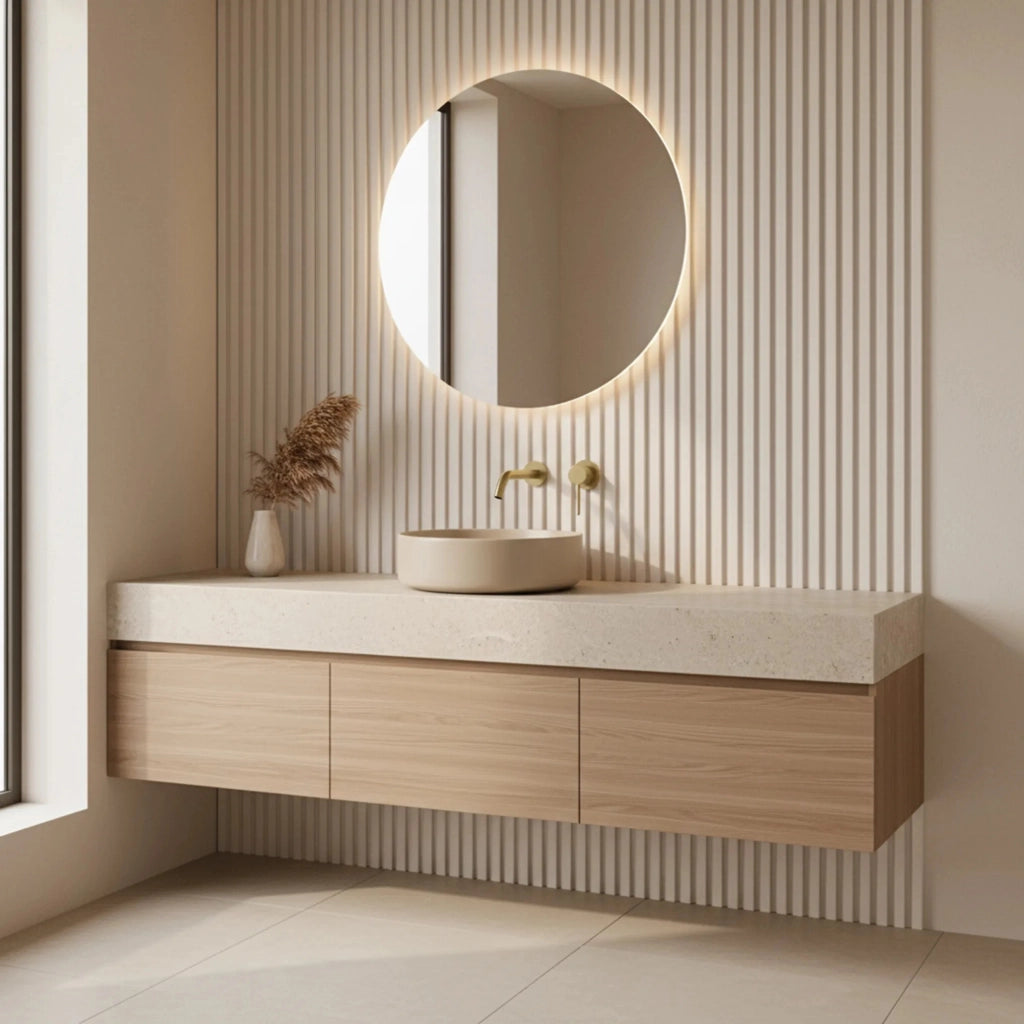 Rubinetto Da Parete Rea Clif Brush Gold