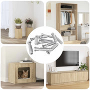 Vite a testa cilindrica 2900 pcs Argento Acciaio 864381