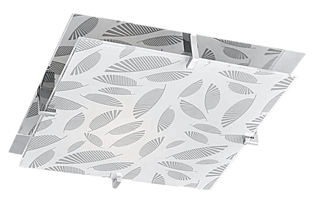 Plafoniera Candellux FIKUS cromata vetro E27 29,5cm