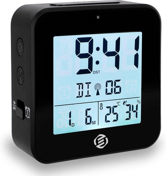 Radio Alarmando a Batteria - Radio a Orologio - Radio da Soggiorno - Radio con Orologio - Radio DAB - Radio con Funzione Alarmando