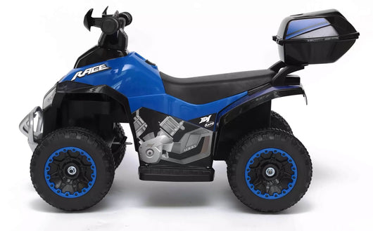 Mini Quad Elettrico per Bambini 6V Kidfun Invictus Blu