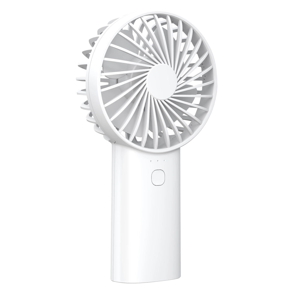 Ventilatore 2in1 4000mAh USB-C torcia Bianco Akashi