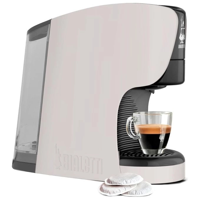 Bialetti Bundle DAMA Cialde ESE Grey con 30 Cialde ESE 44mm