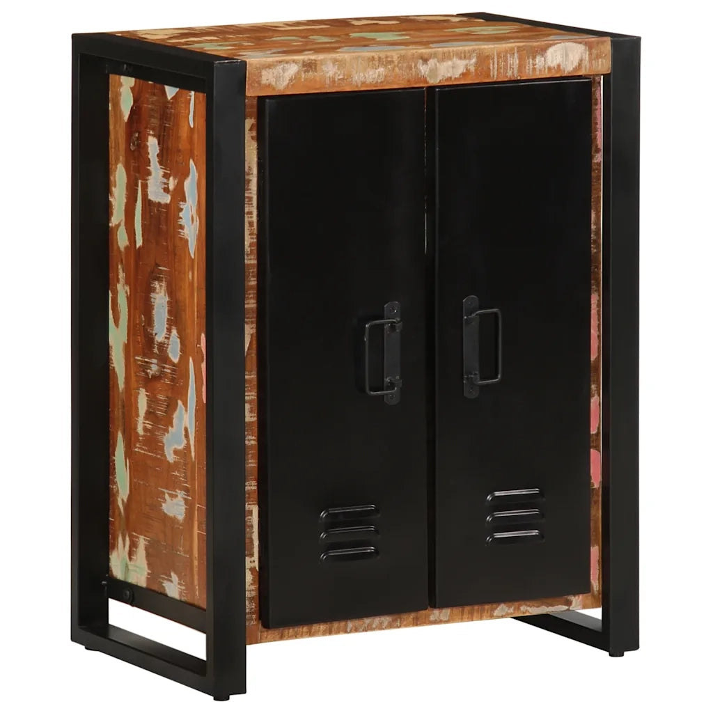 Credenza Multicolore 55x35x70 cm in Legno Massello Recupero 4013574