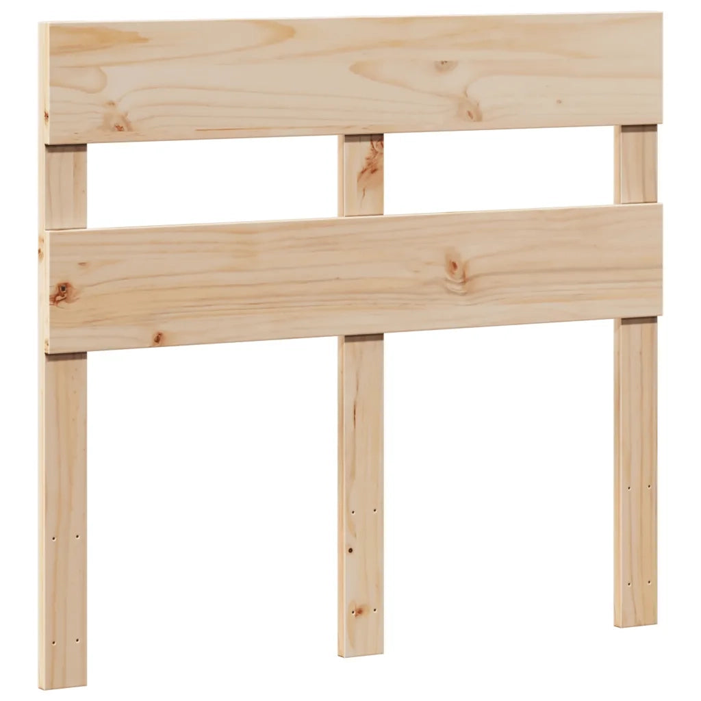 Giroletto senza Materasso-Struttura Letto 100x200 cm in Legno Massello di Pino 446236
