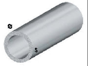 PROFILO ARGENTO H.100 CM TUBO TONDO 18X1 MM- ARCANSAS- 5,0 pz