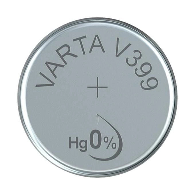 Varta V399 Pila a Bottone Ossido d'Argento SR57 1,55 V 42 mAh colore Argento